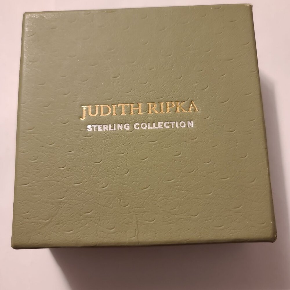 Ladies Judith Ripla Sterling Silver Dangle Earrings - Picture 3 of 3